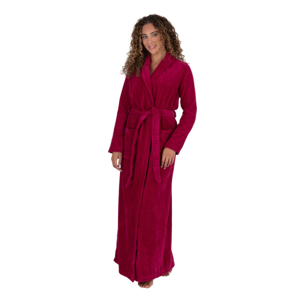 Arsuite Cotton Terry Cloth Ankle Bathrobe with Pockets & Reviews